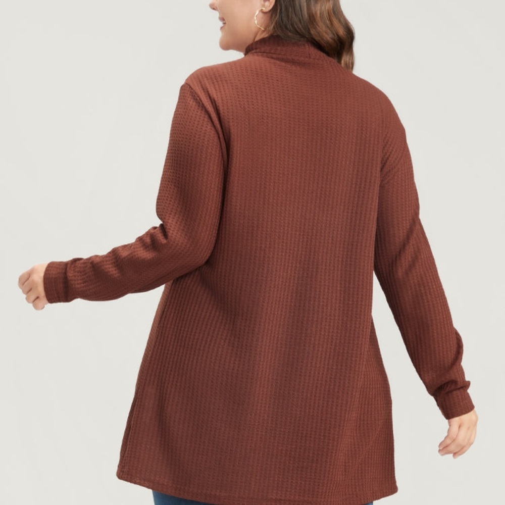 BLOOMCHIC  Asymmetrical Button Sweater Size 6X - Picture 2 of 4